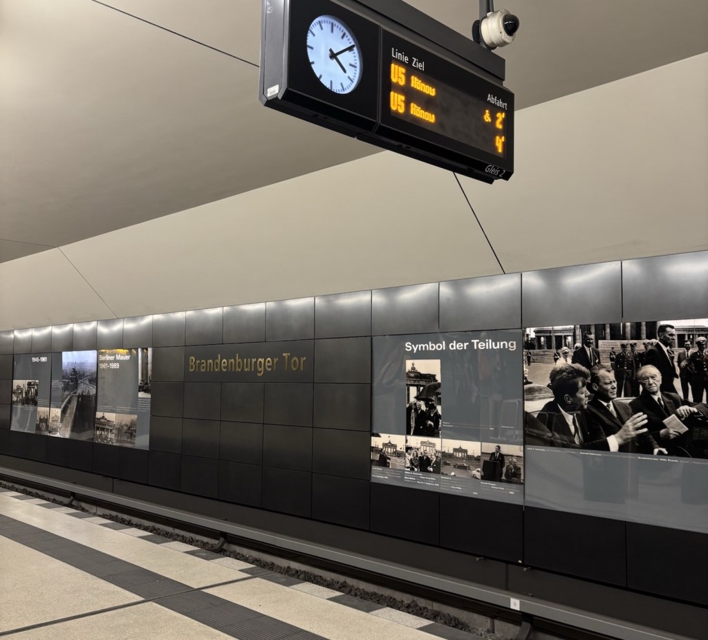 Brandenburg Gate & Berlin Public Transportation